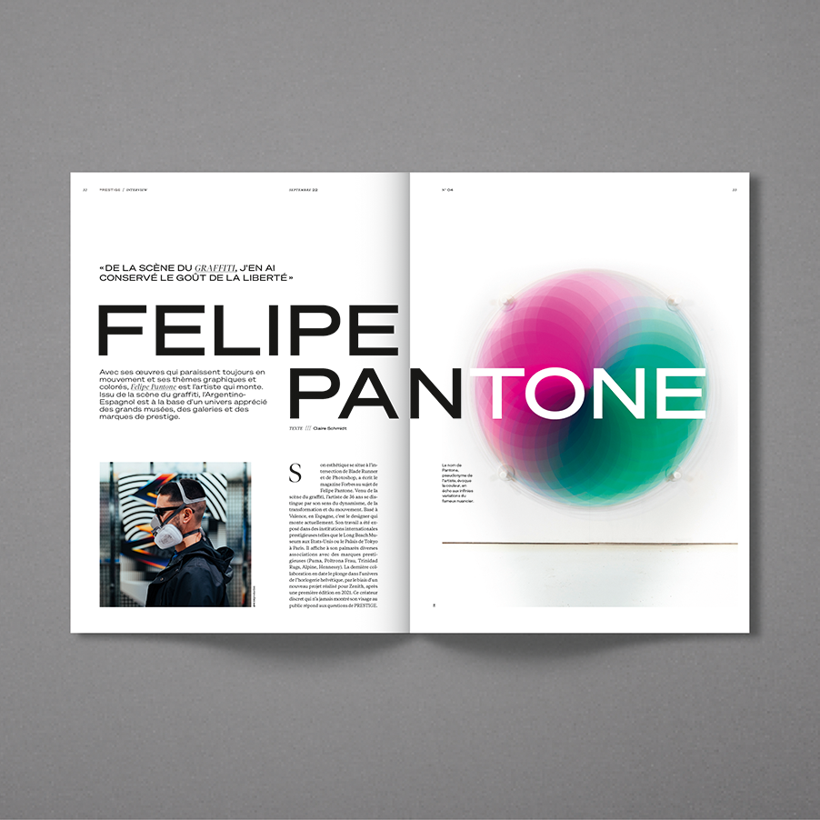 Prestige magazine